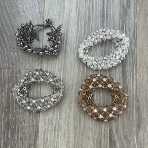 Lot of 4 Beaded Bracelets